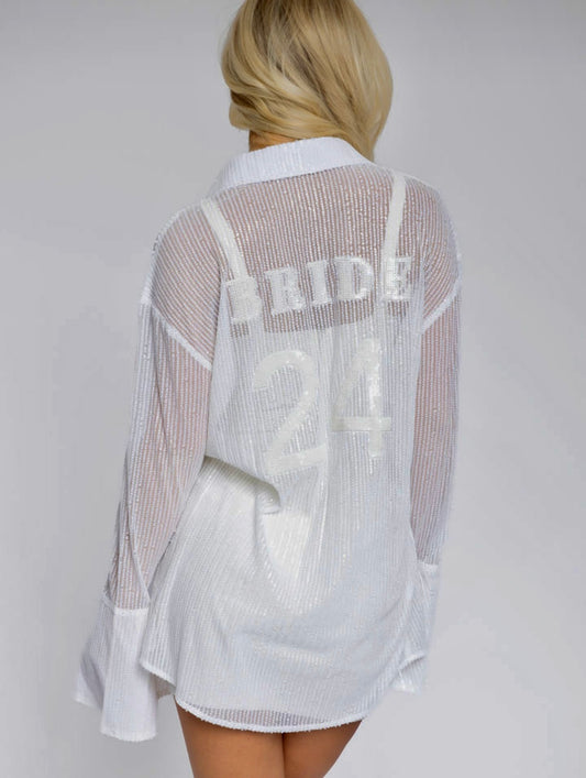 2025 Bride Oversized Shirt (Dress)