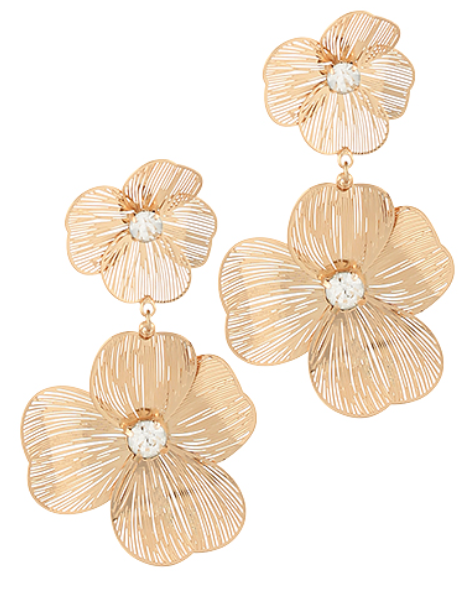 Love Blooms Drop Earrings